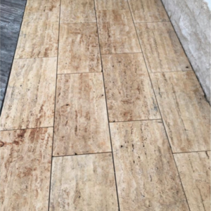 Travertin Venati Bodenplatten 81/40,6/3cm geschliffen
